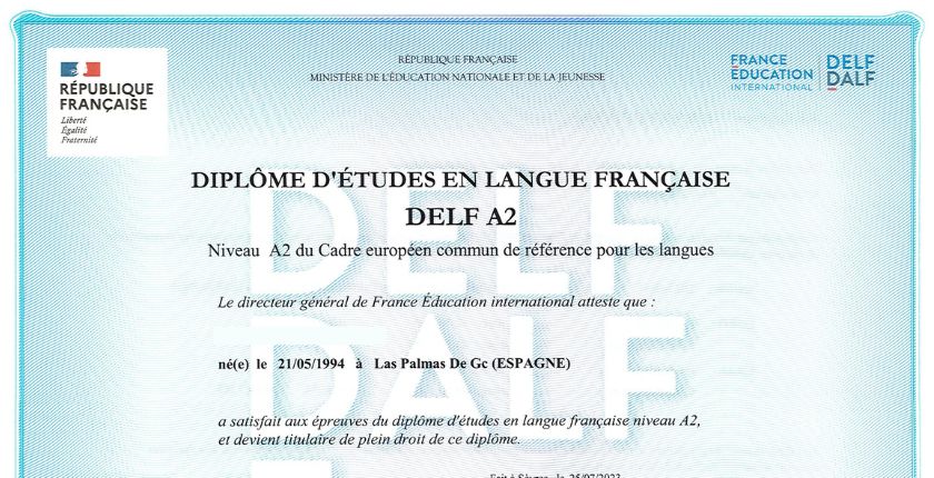 Diploma Francés A2